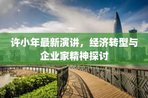 许小年最新演讲，经济转型与企业家精神探讨