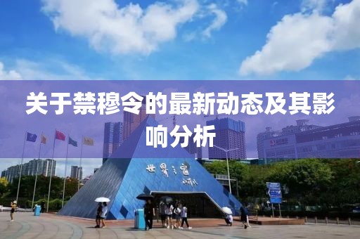 关于禁穆令的最新动态及其影响分析