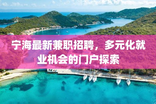宁海最新兼职招聘，多元化就业机会的门户探索