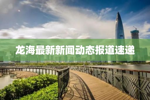 龙海最新新闻动态报道速递