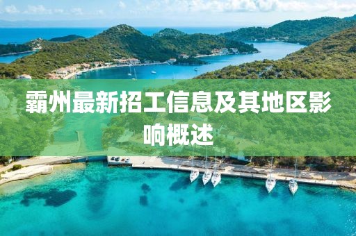 霸州最新招工信息及其地区影响概述