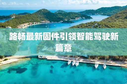 路畅最新固件引领智能驾驶新篇章