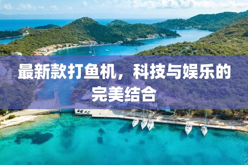 最新款打鱼机，科技与娱乐的完美结合