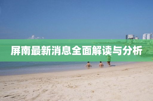 屏南最新消息全面解读与分析