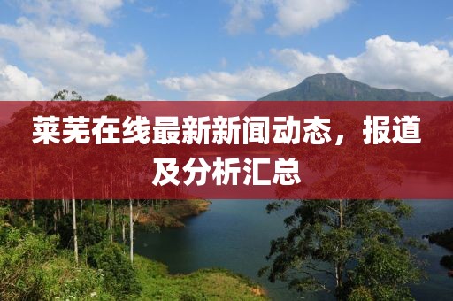 莱芜在线最新新闻动态，报道及分析汇总