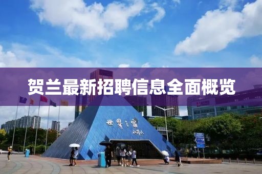 贺兰最新招聘信息全面概览