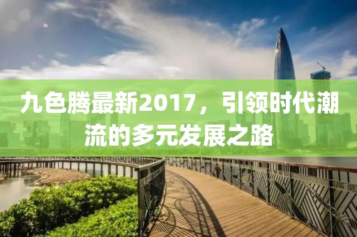 九色腾最新2017，引领时代潮流的多元发展之路