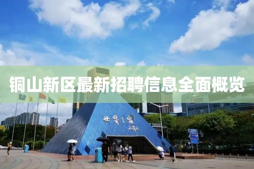 铜山新区最新招聘信息全面概览