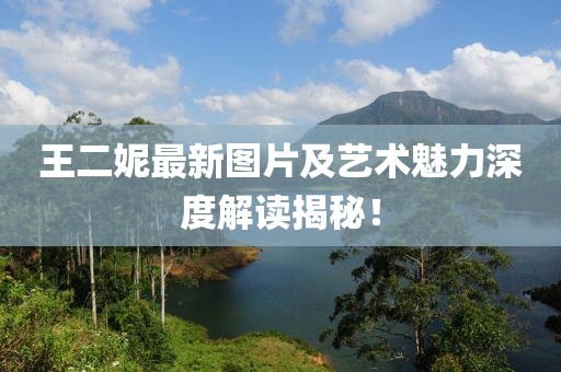 王二妮最新图片及艺术魅力深度解读揭秘！