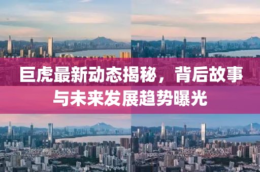 巨虎最新动态揭秘，背后故事与未来发展趋势曝光