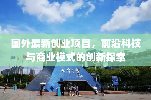 国外最新创业项目，前沿科技与商业模式的创新探索