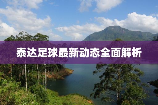 泰达足球最新动态全面解析
