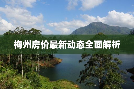 梅州房价最新动态全面解析