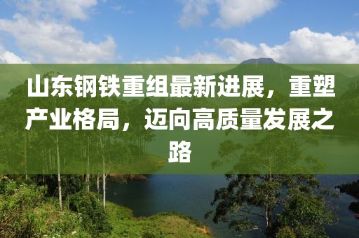 山东钢铁重组最新进展，重塑产业格局，迈向高质量发展之路