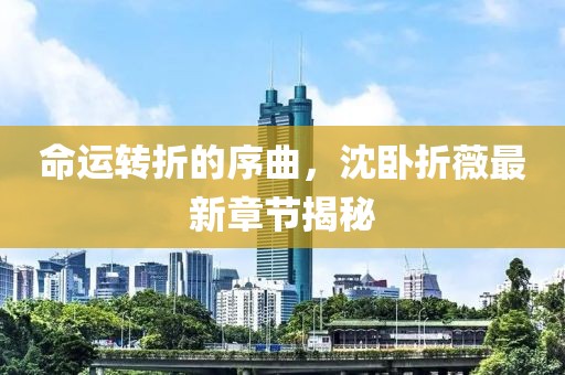 命运转折的序曲，沈卧折薇最新章节揭秘