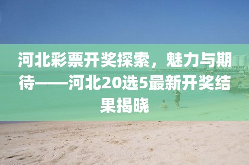 河北彩票开奖探索，魅力与期待——河北20选5最新开奖结果揭晓