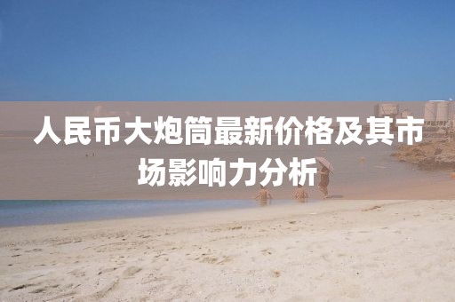 人民币大炮筒最新价格及其市场影响力分析