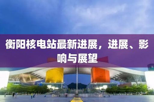 衡阳核电站最新进展，进展、影响与展望