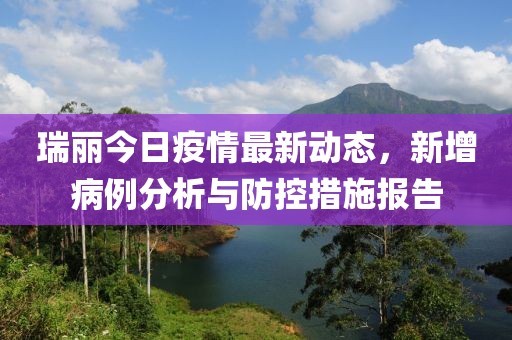 瑞丽今日疫情最新动态，新增病例分析与防控措施报告
