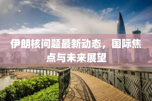 伊朗核问题最新动态，国际焦点与未来展望