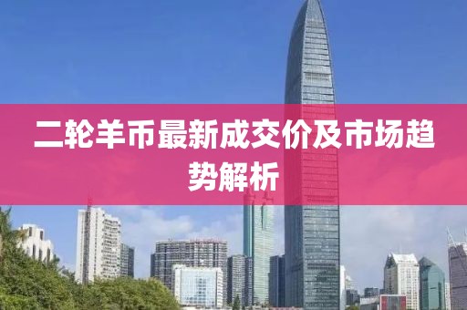 二轮羊币最新成交价及市场趋势解析