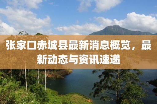 张家口赤城县最新消息概览，最新动态与资讯速递