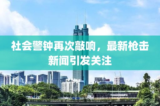 社会警钟再次敲响，最新枪击新闻引发关注