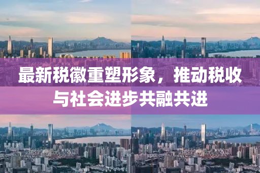 最新税徽重塑形象，推动税收与社会进步共融共进