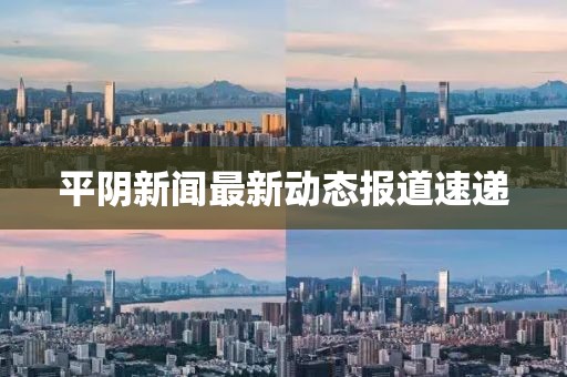 平阴新闻最新动态报道速递