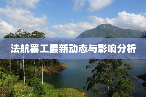 法航罢工最新动态与影响分析