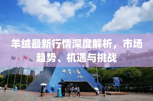 羊绒最新行情深度解析，市场趋势、机遇与挑战