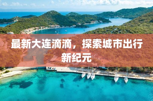 最新大连滴滴，探索城市出行新纪元