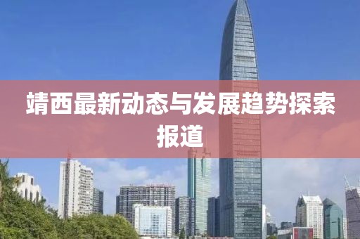 靖西最新动态与发展趋势探索报道