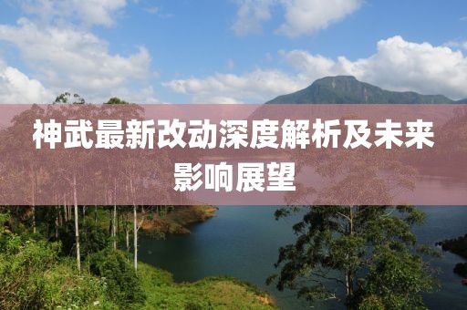 神武最新改动深度解析及未来影响展望