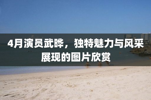 4月演员武晔，独特魅力与风采展现的图片欣赏