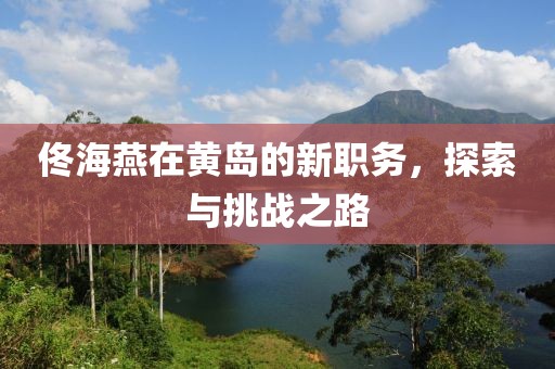 佟海燕在黄岛的新职务，探索与挑战之路