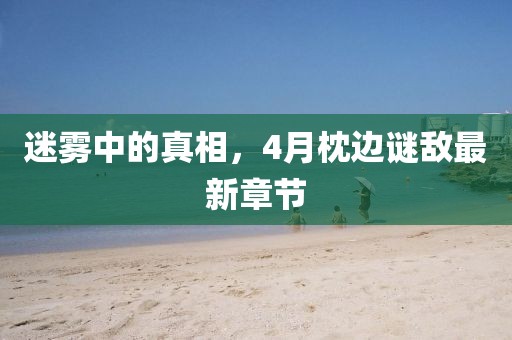 迷雾中的真相，4月枕边谜敌最新章节