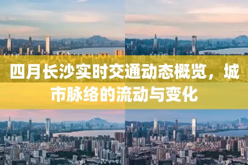 四月长沙实时交通动态概览，城市脉络的流动与变化