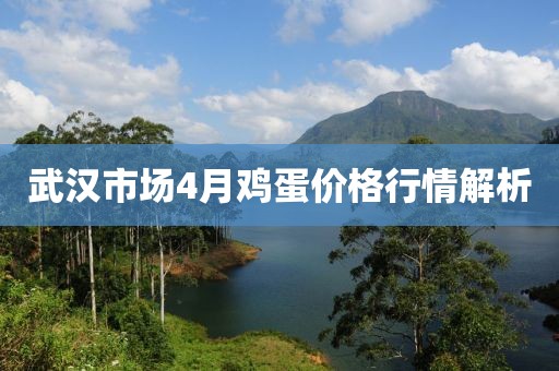 武汉市场4月鸡蛋价格行情解析