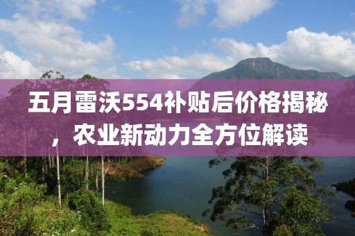 五月雷沃554补贴后价格揭秘，农业新动力全方位解读