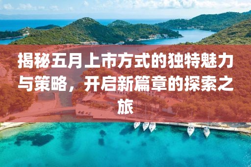 揭秘五月上市方式的独特魅力与策略，开启新篇章的探索之旅