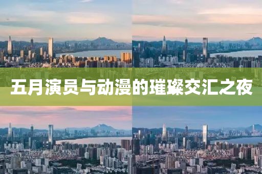 五月演员与动漫的璀璨交汇之夜