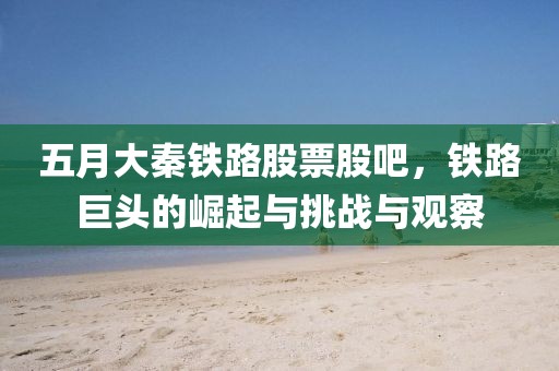 五月大秦铁路股票股吧，铁路巨头的崛起与挑战与观察