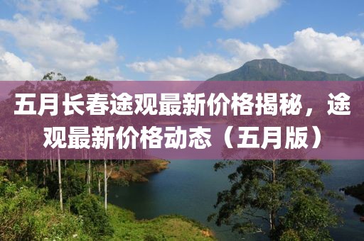 五月长春途观最新价格揭秘，途观最新价格动态（五月版）