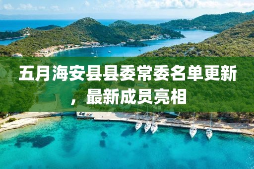 五月海安县县委常委名单更新，最新成员亮相