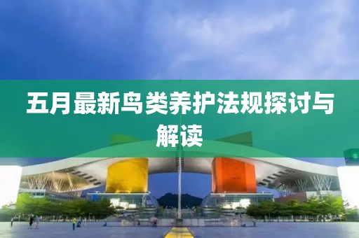 五月最新鸟类养护法规探讨与解读