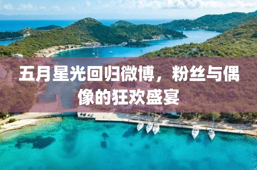 五月星光回归微博，粉丝与偶像的狂欢盛宴