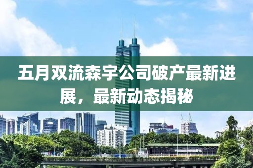 五月双流森宇公司破产最新进展，最新动态揭秘