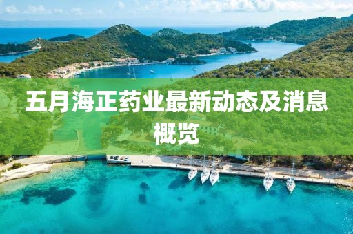 五月海正药业最新动态及消息概览