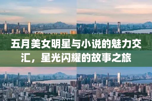 五月美女明星与小说的魅力交汇，星光闪耀的故事之旅